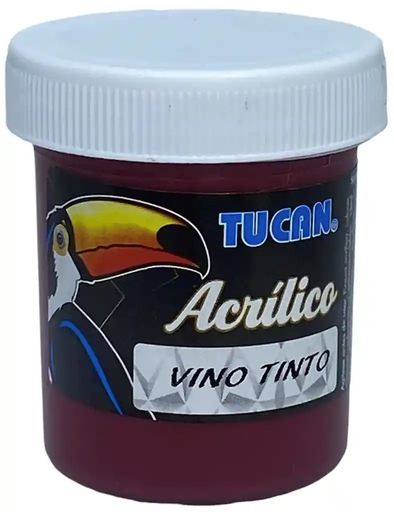 Acrilico Tucan Vino Tinto X 60 Ml