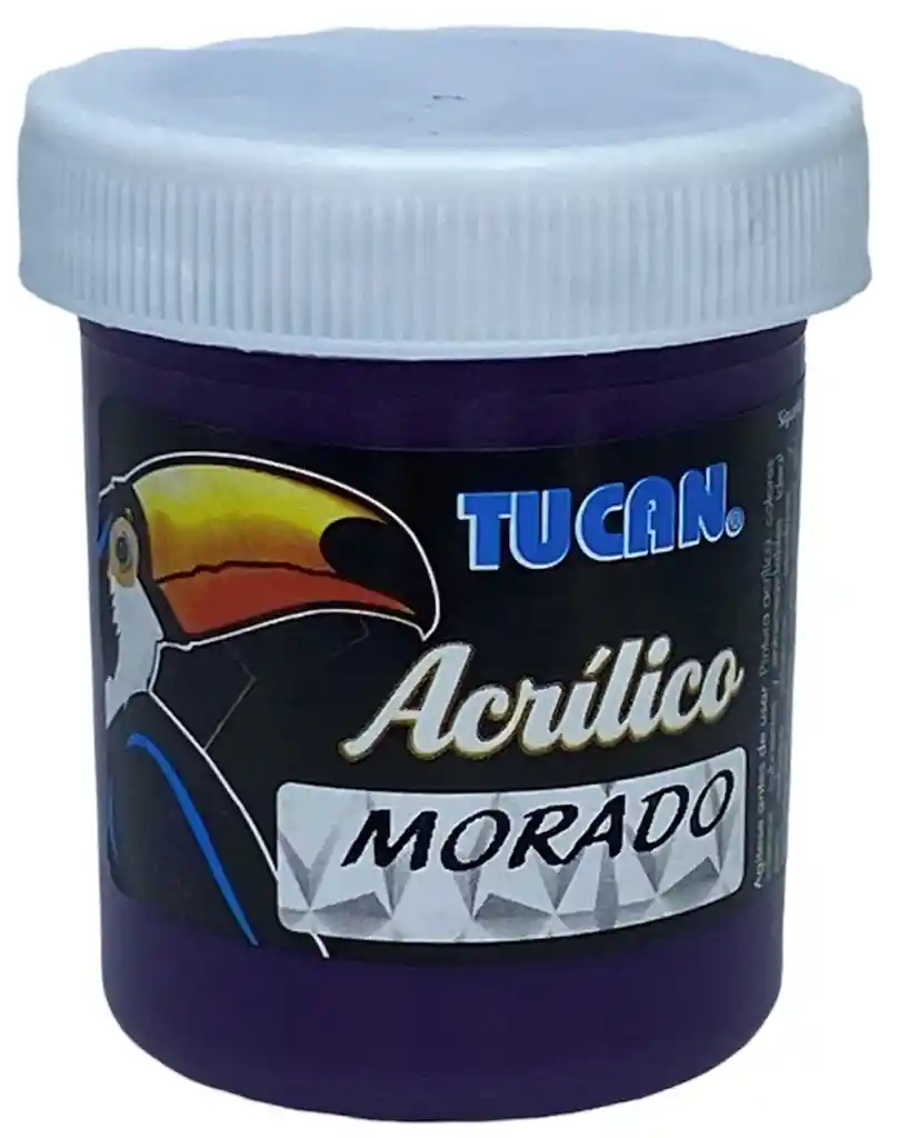 Acrilico Tucan Morado X 60 Ml