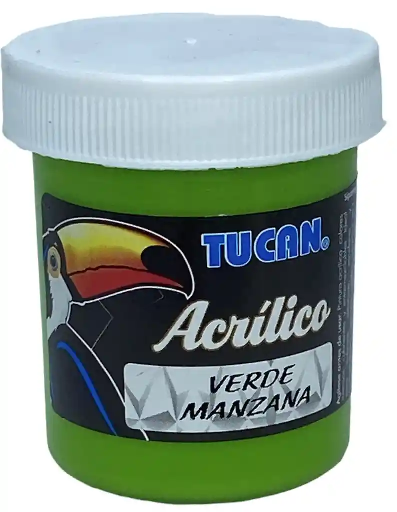 Acrilico Tucan Verde Manzana X 60 Ml