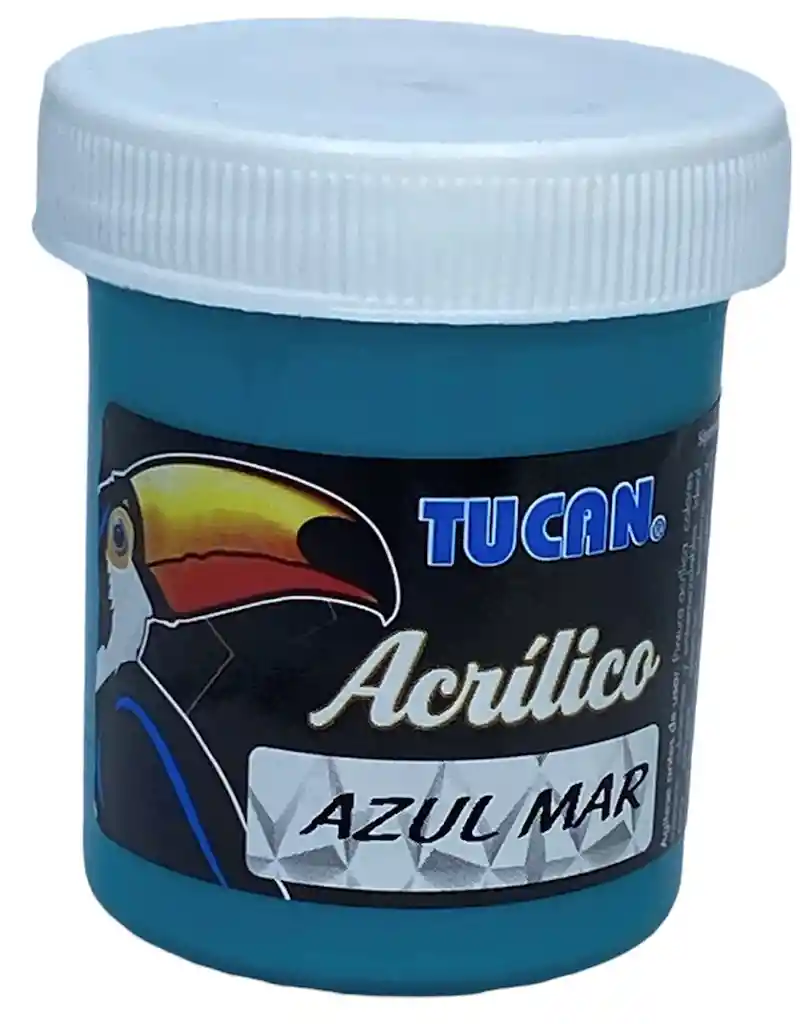 Acrilico Tucan Azul Mar X 60 Ml