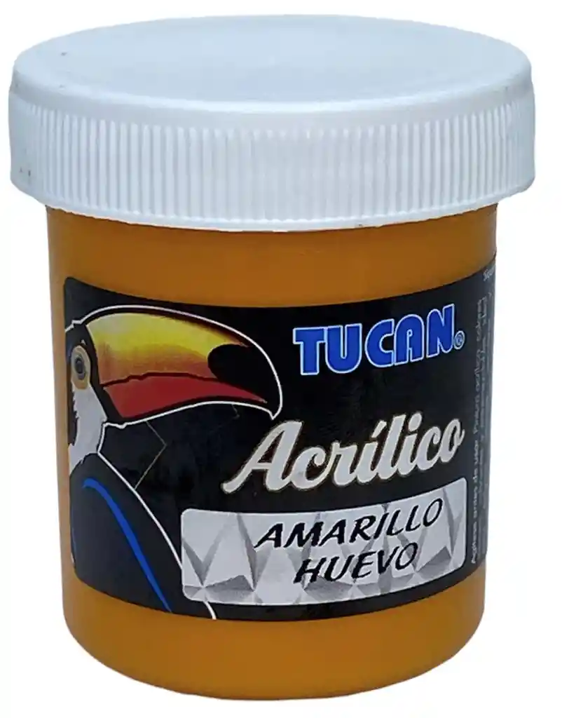 Acrilico Tucan Amarillo Huevo X 60 Ml