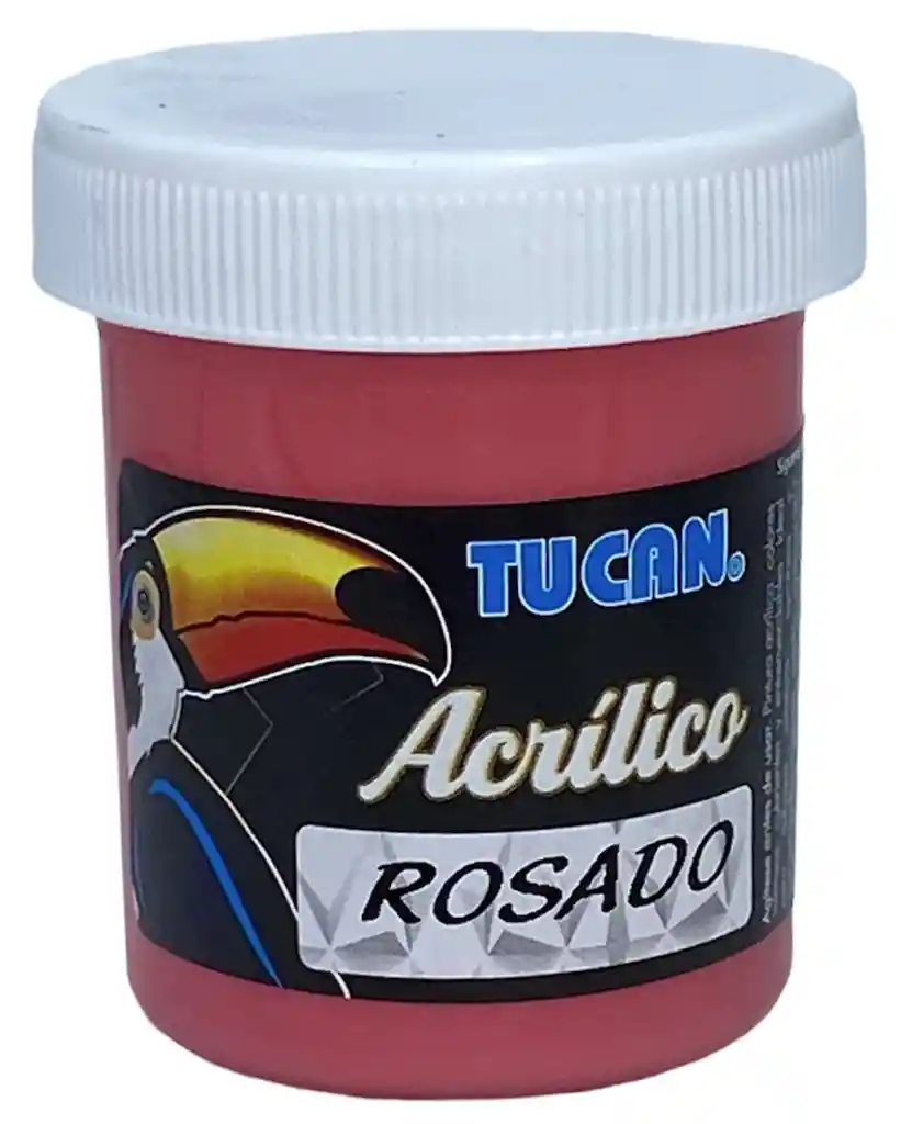 Acrilico Tucan Rosado X 60 Ml