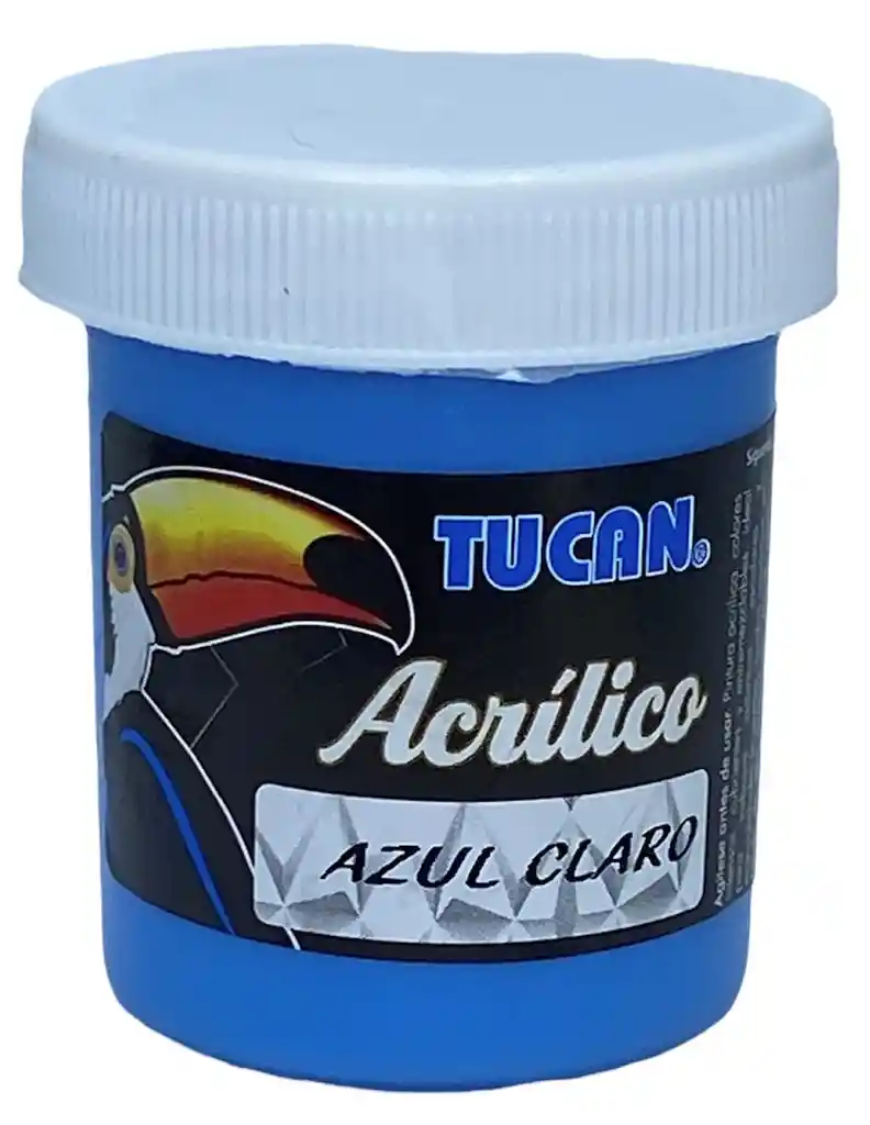 Acrilico Tucan Azul Claro X 60 Ml