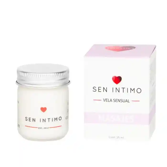 Vela Erotica Para Masajes Con Feromonas Sen Intimo