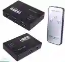 Switche Multiplicador Hdmi 3x1 Control Remoto