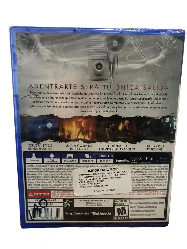 The Evil Within 2 Para Ps4 Nuevo Fisico