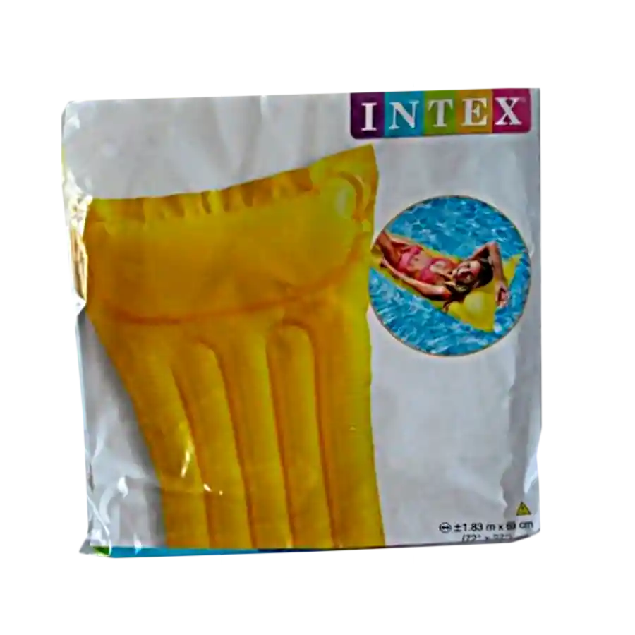 Flotador Colchoneta Colores Neón Intex 59718 ( Unidad)