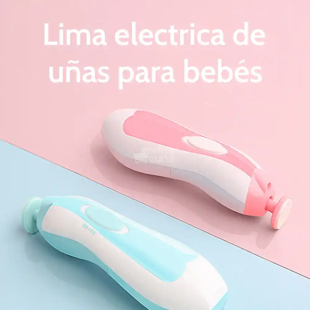 Lima De Uñas Electrica Para Bebe Azul