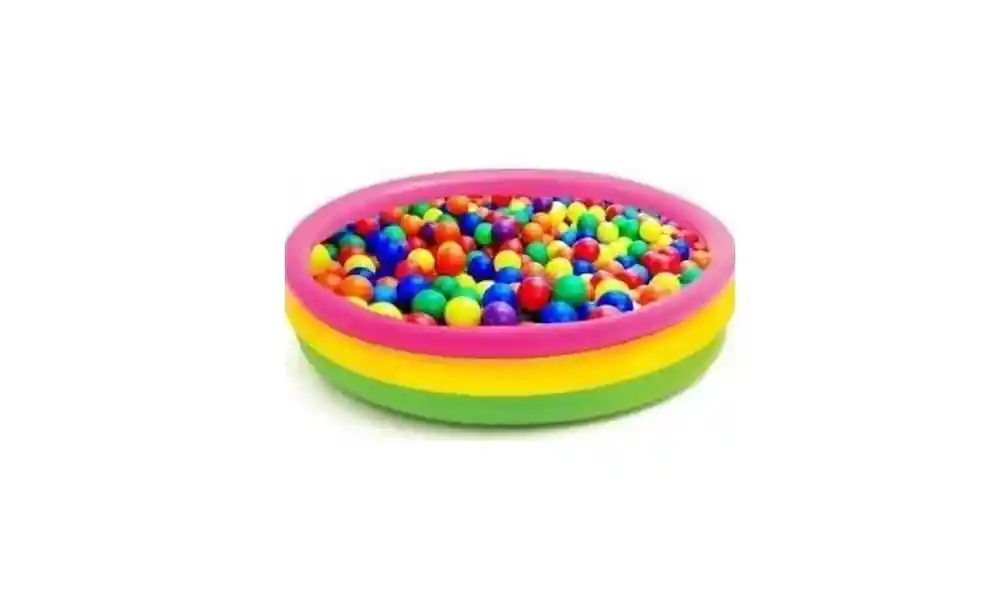 Piscina Con 100 Pelotas Mas Intex 86cm Inflable