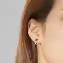 Aretes Pendientes Topos Para Mujer Pez En Plata 925