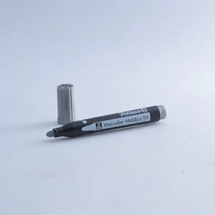 Marcador Metalico Plata-pelikan