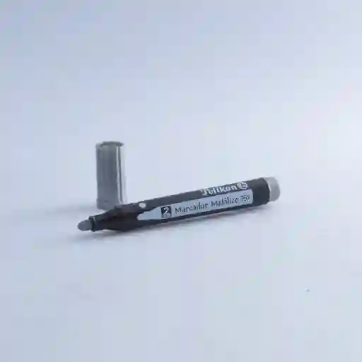 Marcador Metalico Plata-pelikan