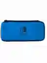 Acrilico Protector + 2 Grips + Vidrio Templado + Estuche Azul Compatible Con Switch.