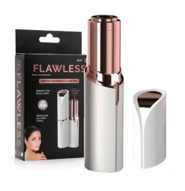 Depilador Removedor Vello Facial Recargable Flawless Grande