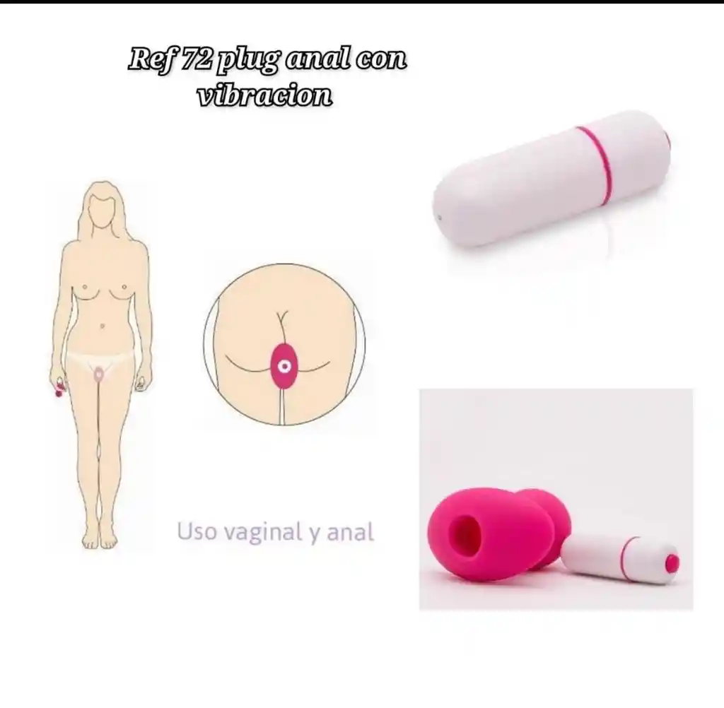 Plug Anal Con Vibracion