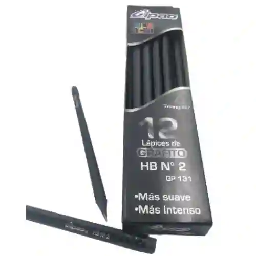 Lapiz Hb 2 Marca Gipao De La Linea Black