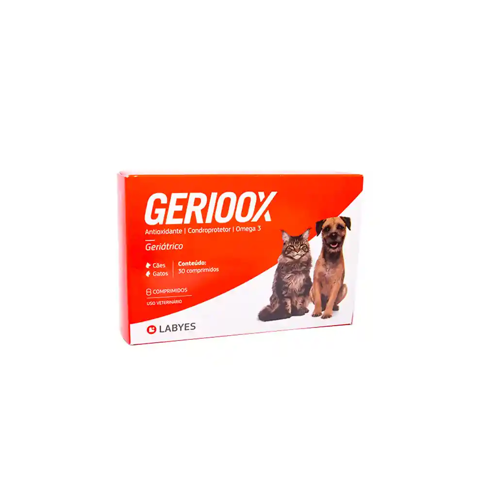 Gerioox Para Perro Y Gato 30 Comprimidos