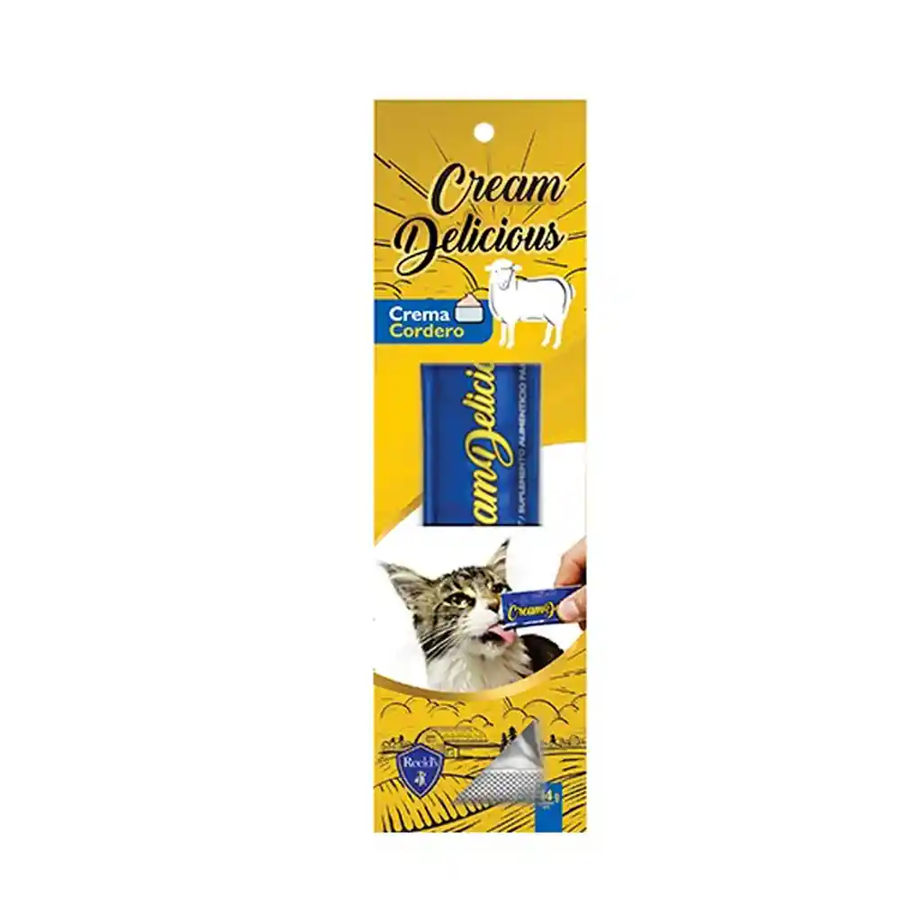 Snack Cream Delicious Cordero 14gr