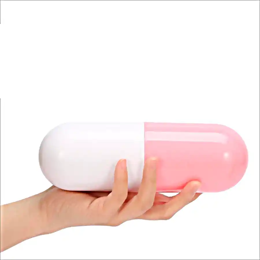 Sombrilla Paraguas Mini Capsula Marca Yumar Portable Rosa