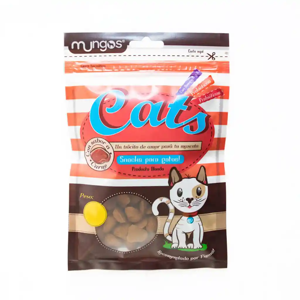 Snack Mungos Cats Carne 250 Gr