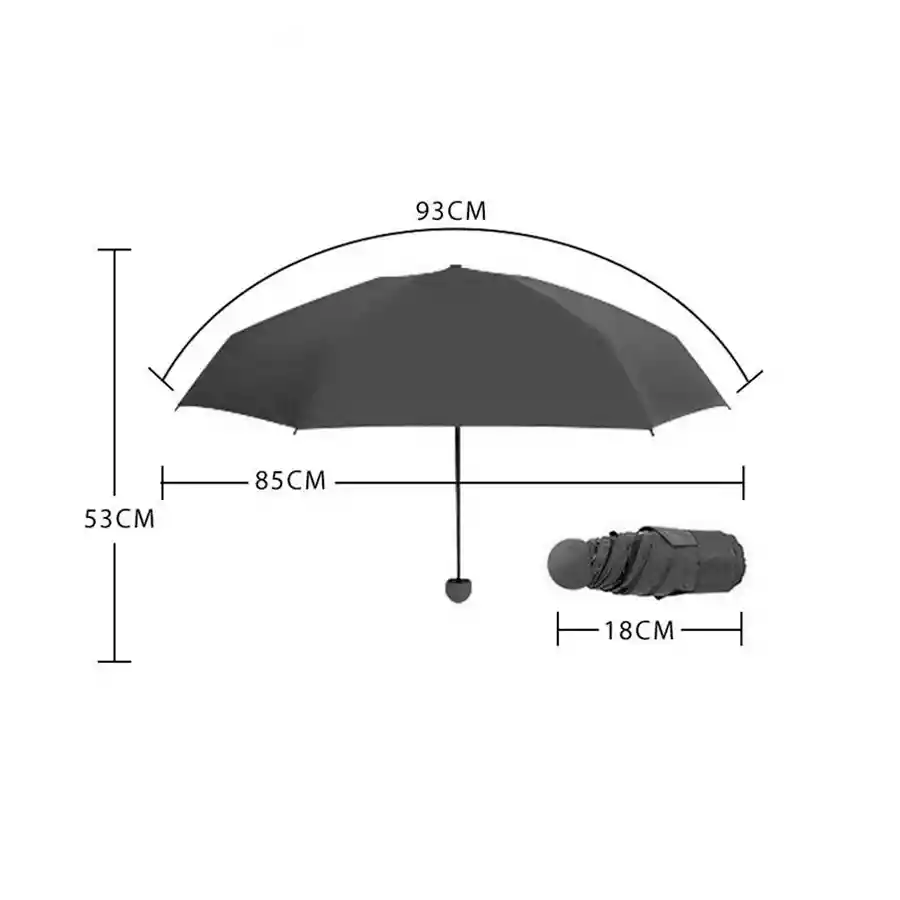 Sombrilla Paraguas Mini Capsula Marca Yumar Portable