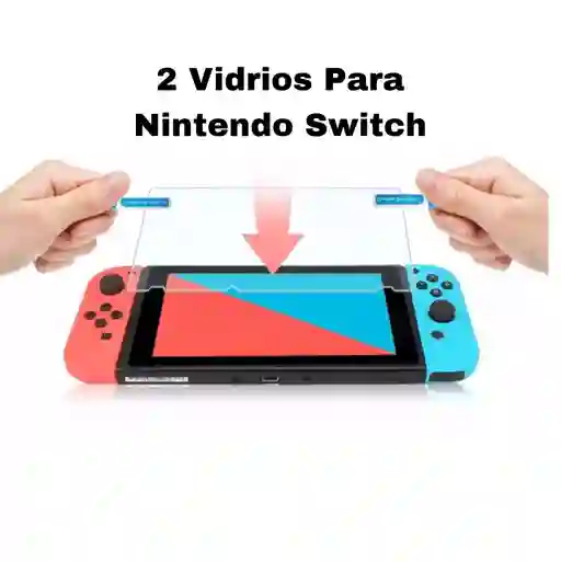 2 Vidrios Para Nintendo Switch