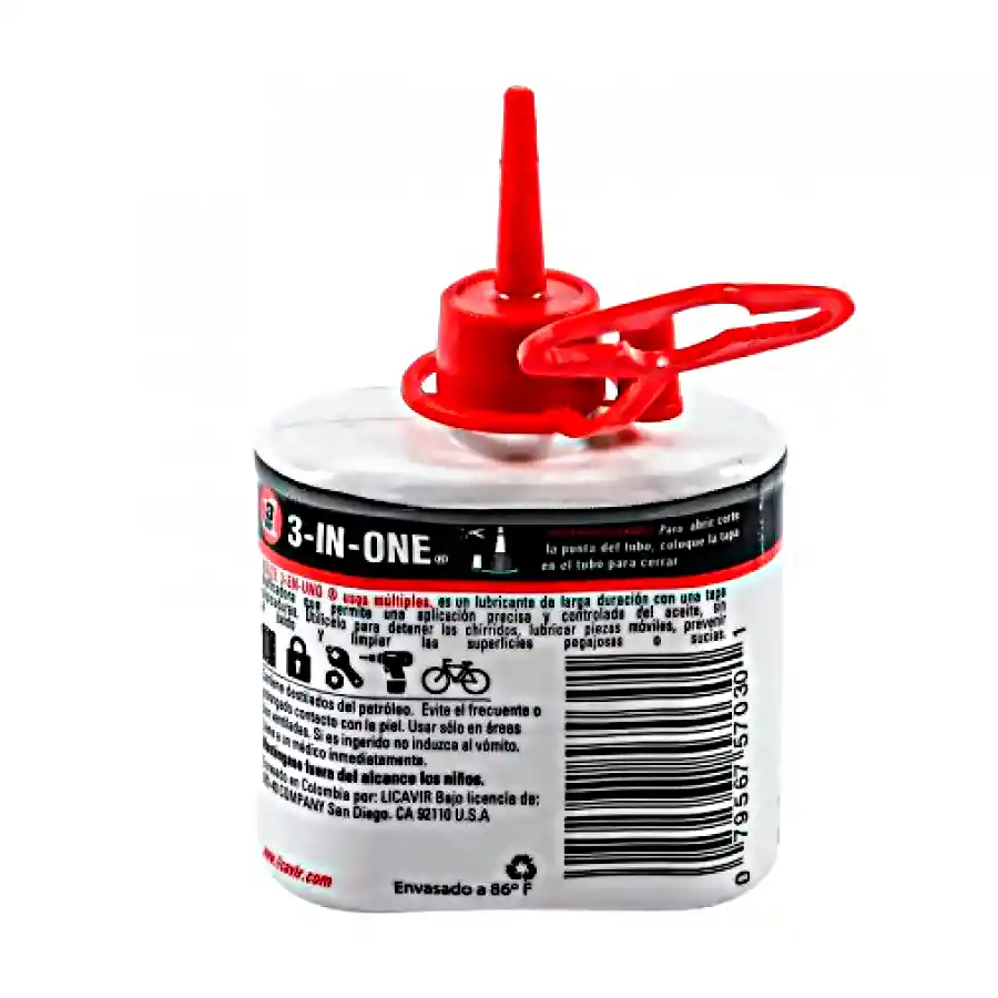 Aceite 3 En 1 Uno Lubrica 30ml