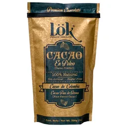 Cacao Polvo 100% Natural - Lok 200g