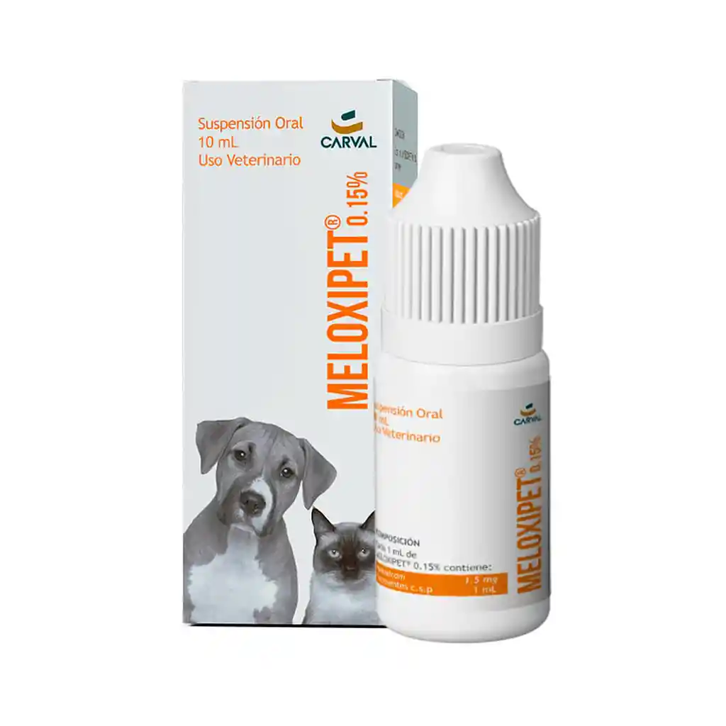 Analgesico Y Analgesico Y Antiflamatorioperros Y Gatos Meloxipet 10 Ml 0.15%