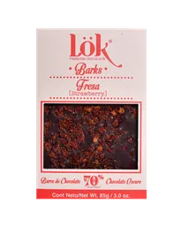 Chocolate 70% Fresa - Lok 85g