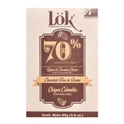 Chocolate 70% Origen - Lok 85g