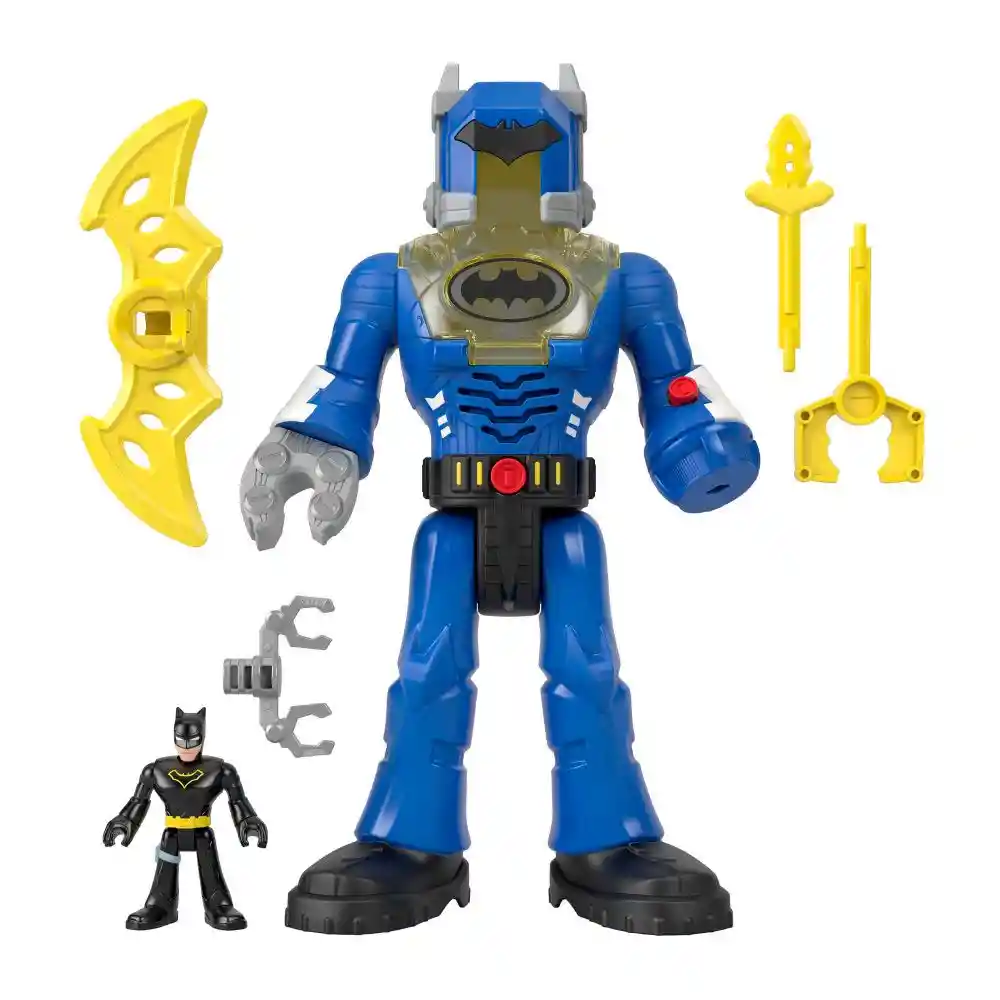 Imaginext Figura De Acción Batman Insider & Exo Traje Mattel