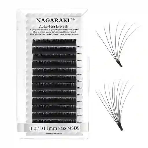 Pestañas Nagaraku Bloom Lashes 0.07-c-9