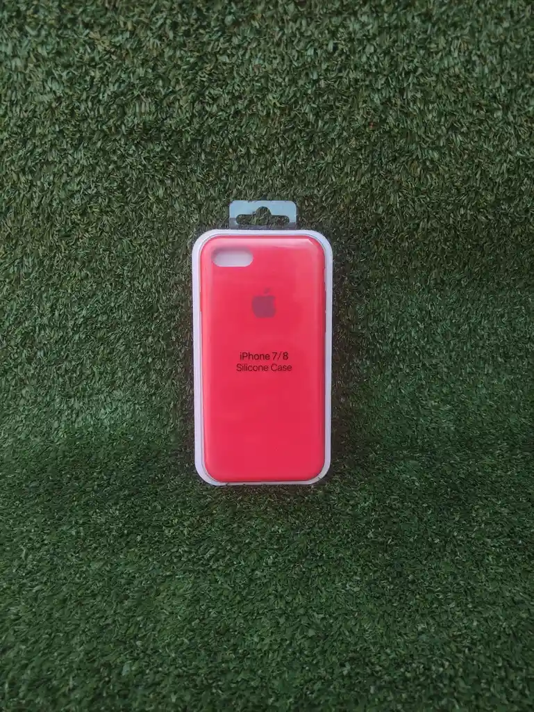 Iphone 8 | Forro Protector| Silicone Case | Rojo | Iphone | Carcasa | Funda | Anti Humedad