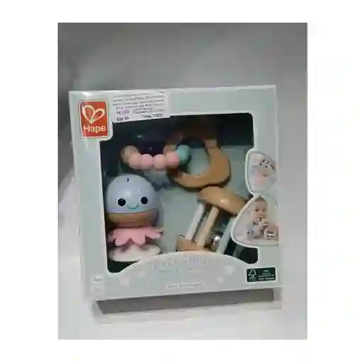 Set Sensorial Para Bebe X3 Accesorios Marca Hape