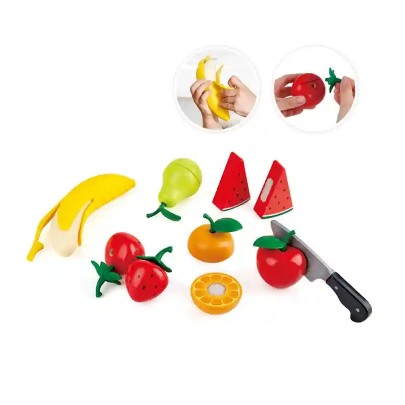 Set De Frutas Para Cortar