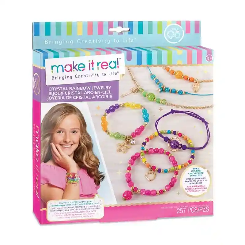 Set De Pulseras Crystal Rainbow Jewellery 257 Pzs