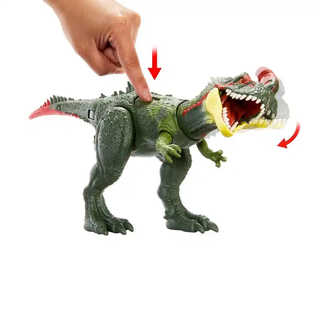 Jurassic World Dinosaurio De Juguete Sinotyrannus Rastreador Mattel