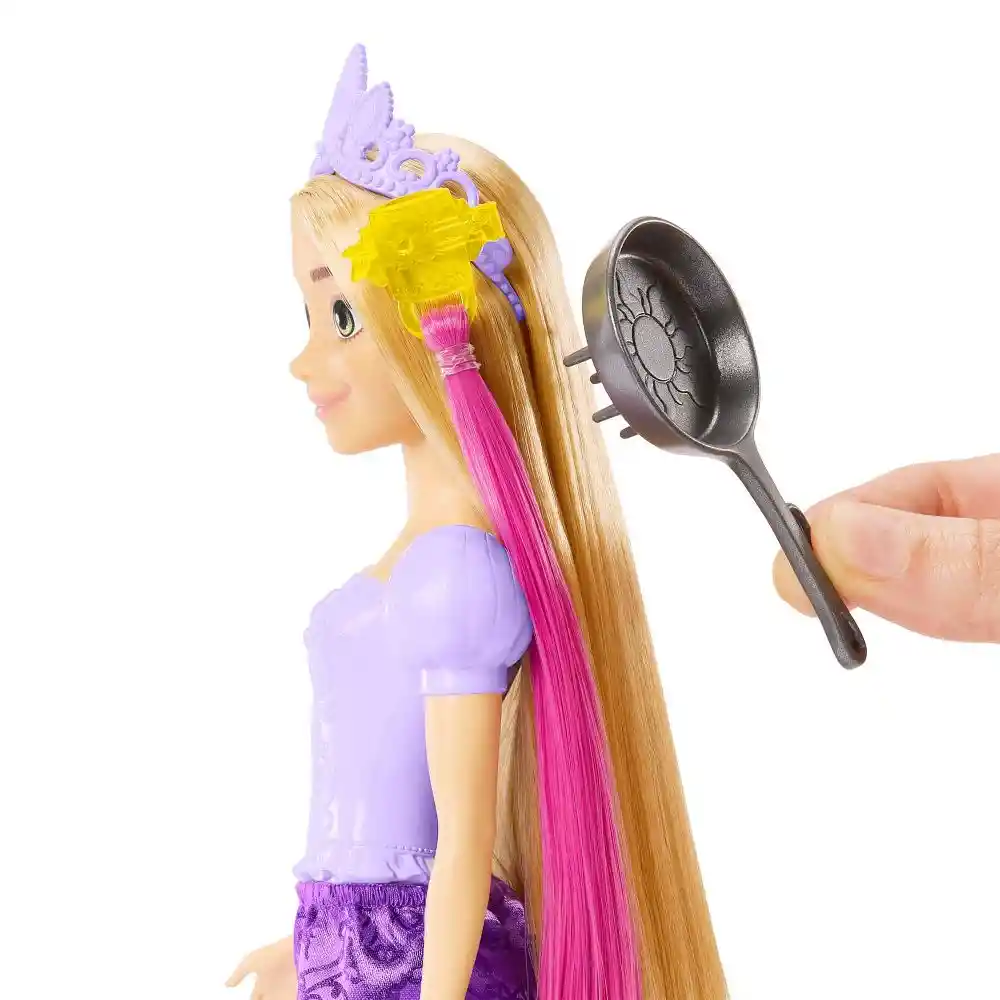 Disney Princesa Muñeca Rapunzel Cabello De Cuentos De Hadas Mattel