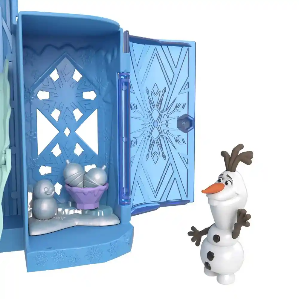 Disney Frozen Set De Juego Castillo De Hielo Elsa Apilable Mattel