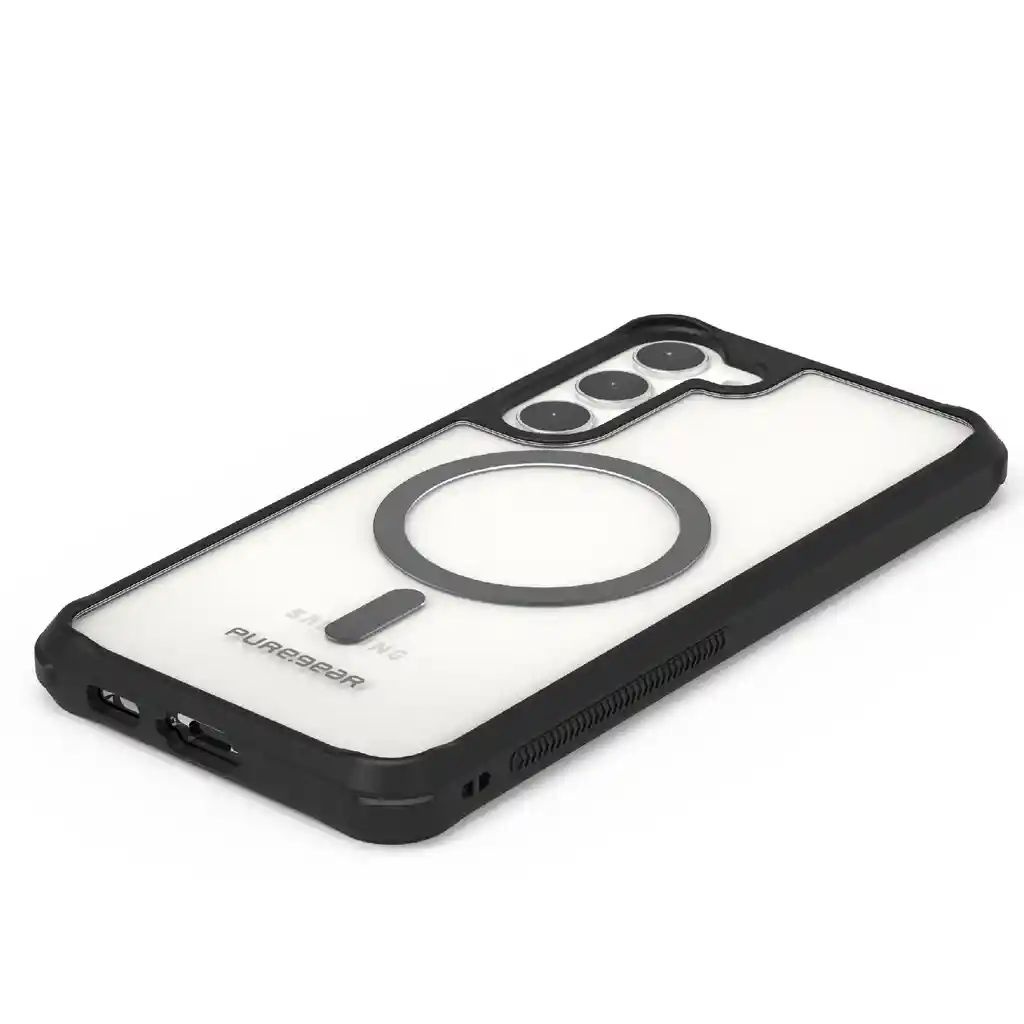 Protector Galaxy S23 Plus Puregear Dualtek Clear Magsafe Transparente / Negro