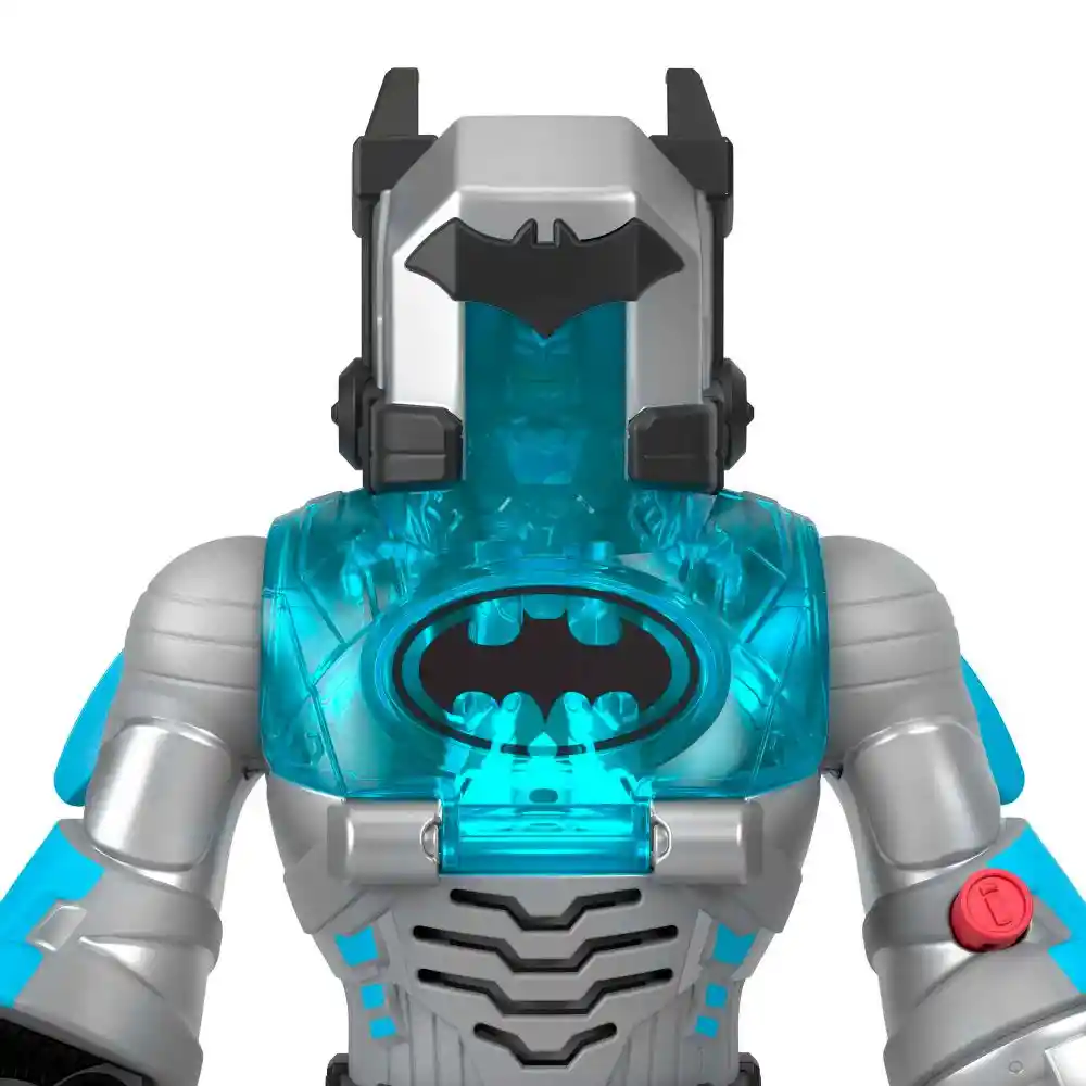 Imaginext Figura De Acción Batman Insider & Exo Traje Gris Mattel