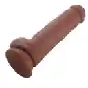 Dildo O Consolador Con Vibrador Y Chupa. Silicona Medica. Recargable 20cm