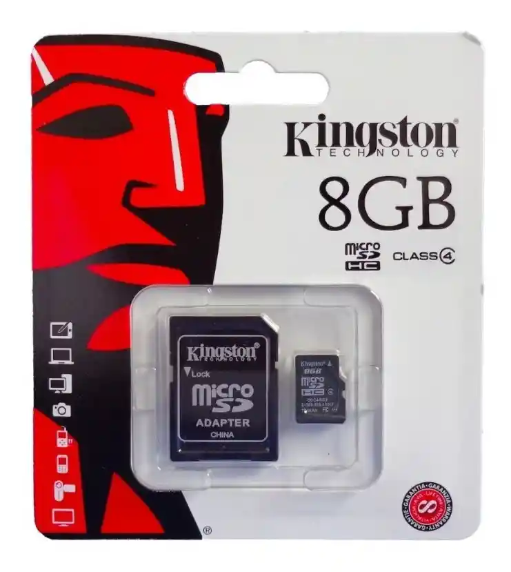 Memoria Micro Sd Kingston 8gb