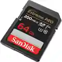 Memoria Sandisk Xtreme Pro 64gb 4k Profesional