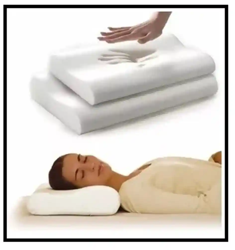 2 Almohadas Memory Pillow Ortopédicas Aloe Vera