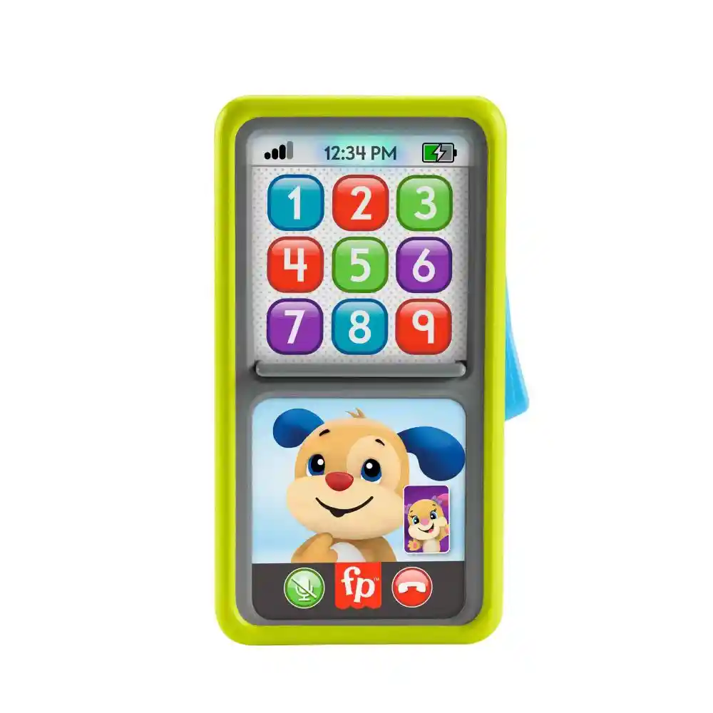   Fisher Price  Juguete Para Bebes Smartphone Aprendizaje Verde 