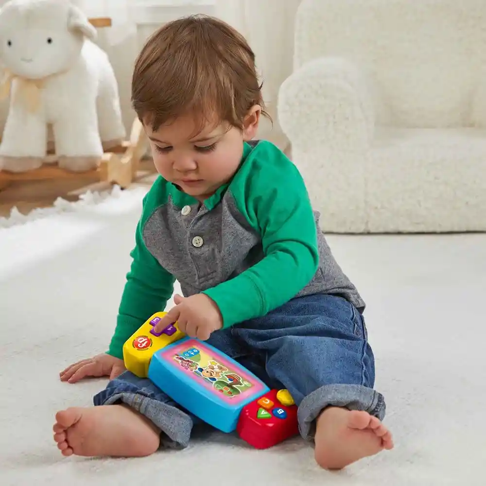   Fisher Price  Juguete Para Bebes Videojuego Portatil Aprende 