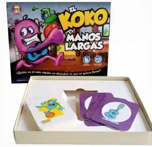 Juego Rapidez Concéntrese Descubrir Carta Koko Manos Largas