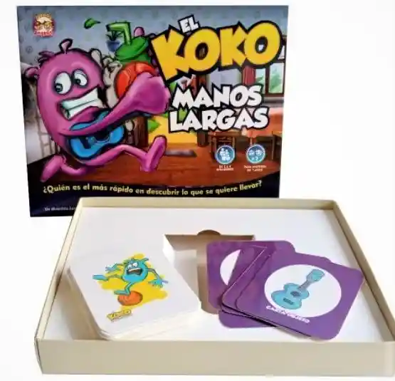 Juego Rapidez Concéntrese Descubrir Carta Koko Manos Largas